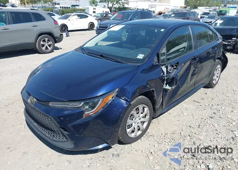 2022 Toyota Corolla Le z USA, uszkodzony, nr VIN JTDEPMAE1NJ197815